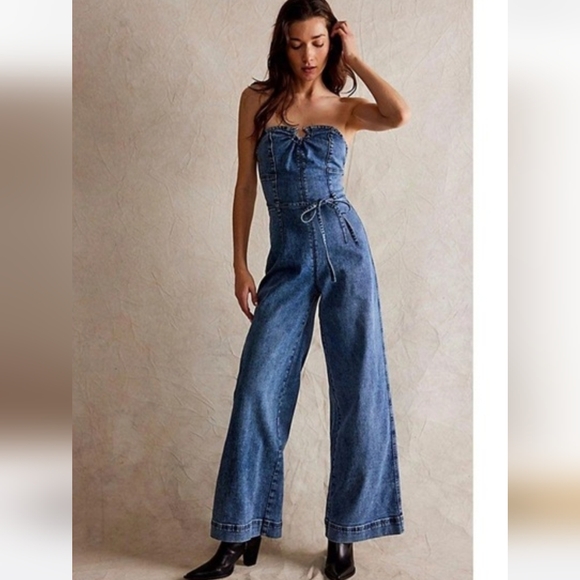 Free People Pants - NWT FP Femme Fatale Jumpsuit